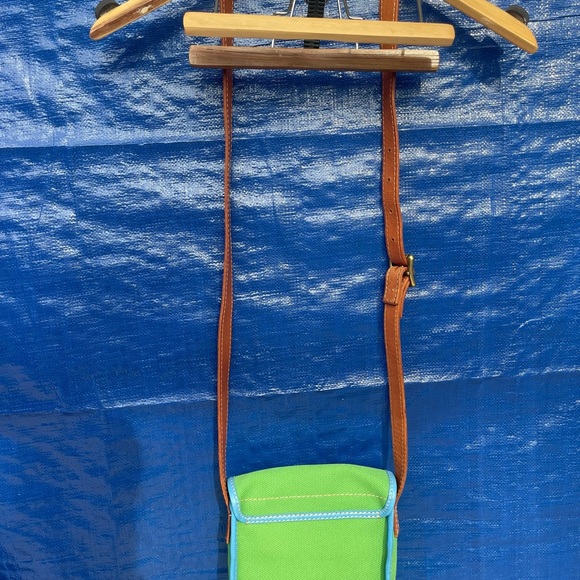 Green Fossil crossbody messenger handbag New without the tags - Picture 9 of 9